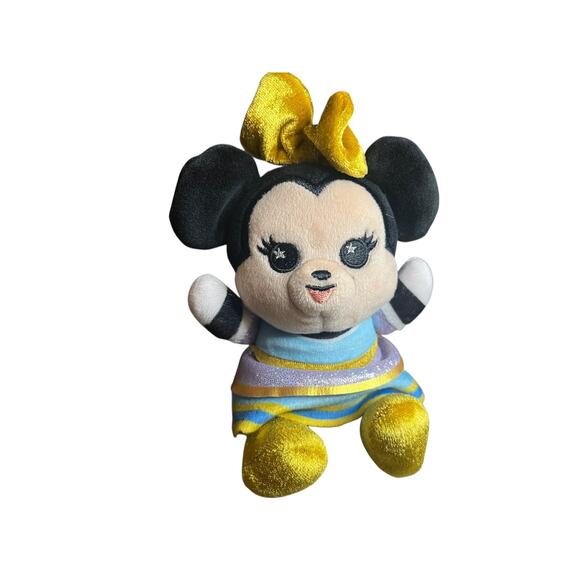 Disney Parks Wishables Walt Disney World 50th Anniversary Plush Minnie Mouse - Picture 1 of 7